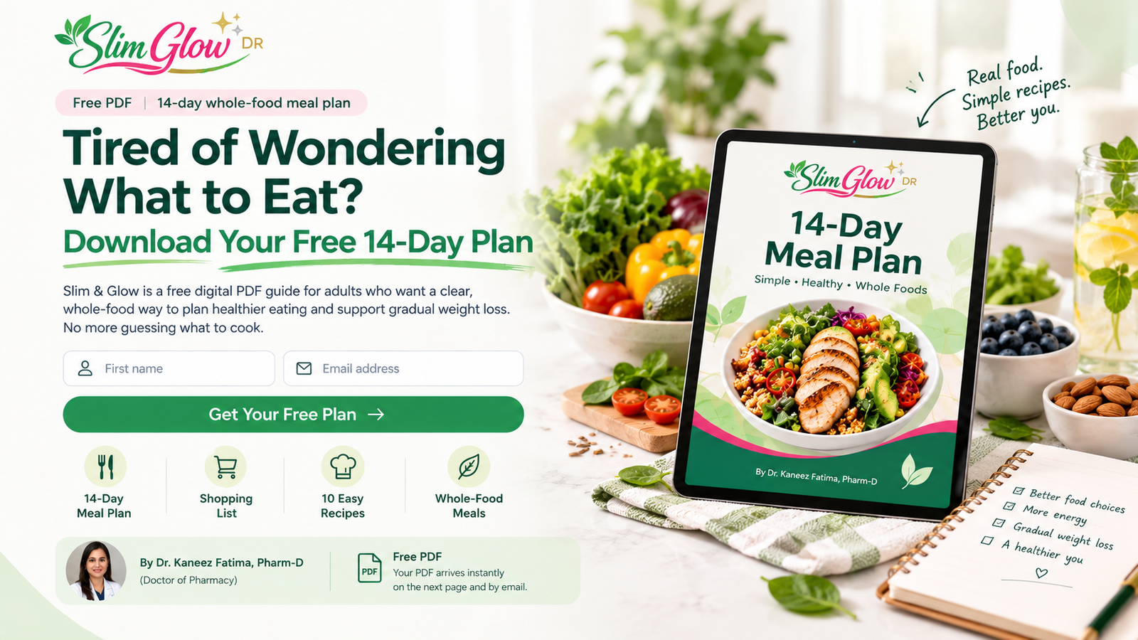 Tired of Wondering What to Eat? Download Your Free 14-Day Plan