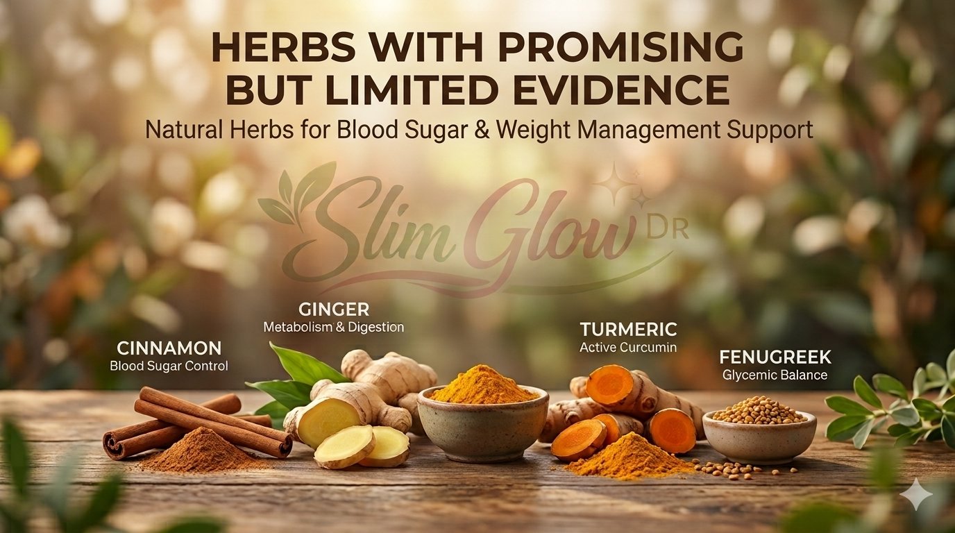 Herbs With Promising but Limited Evidence