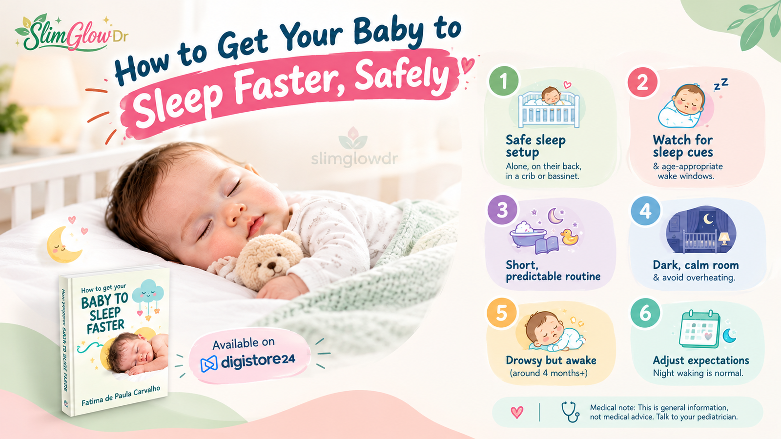 How to Get Your Baby to Sleep Faster (Safely): What Actually Helps at Every Age